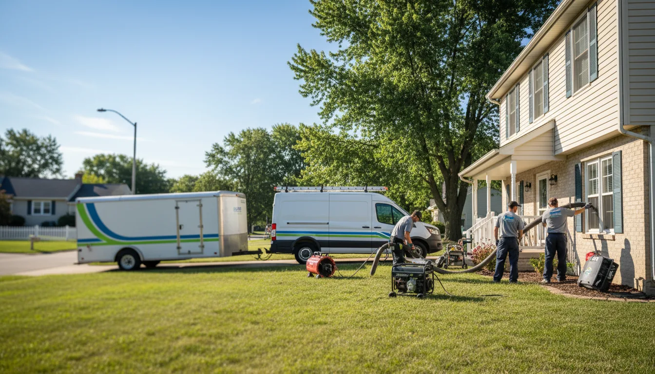 Flooded Basement Restoration And Cleanup With Repair in Ypsilanti, ND near me